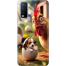 Senada Vivo Y11S Y20 Y20S Kılıf Desenli Baskılı Tpu Rubber Kapak Gariplik Var