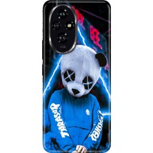 Senada Honor 200 Pro Kılıf Desenli Baskılı Tpu Rubber Kapak Cool Panda