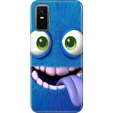 Senada Infinix Gt 30 Pro Kılıf Desenli Baskılı Tpu Rubber Kapak Bluemonster