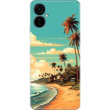 Tecno Camon 19 Neo Kılıf Desenli Baskılı Tpu Rubber Kapak Malibu