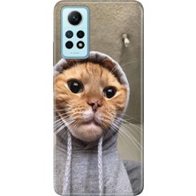 Xiaomi Redmi Note 12 Pro 4g Kılıf Desenli Baskılı Tpu Rubber Kapak Selfie Kedicik