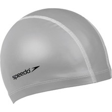 Speedo Ultra Pace Cap Uni Blk Unisex Gri Yüzücü Bonesi