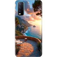 Vivo Y11S Y20 Y20S Kılıf Desenli Baskılı Tpu Rubber Kapak Seninle Burada