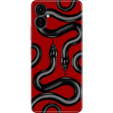 Tecno Camon 19 Neo Kılıf Desenli Baskılı Tpu Rubber Kapak Yılan Moda