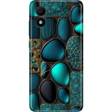 Tcl 303 Kılıf Desenli Baskılı Tpu Rubber Kapak Marble