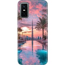 Infinix Gt 30 Pro Kılıf Desenli Baskılı Tpu Rubber Kapak Luxury Dubai
