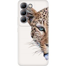 Senada Vivo V30 Lite Kılıf Desenli Baskılı Tpu Rubber Kapak Kaplan