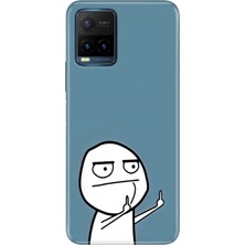 Vivo Y21S Kılıf Desenli Baskılı Tpu Rubber Kapak Trollcük
