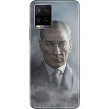 Senada Vivo Y32 Y33S Kılıf Desenli Baskılı Tpu Rubber Kapak Atatürk 1938