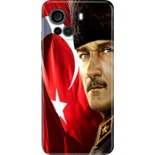 Casper Via F30 Kılıf Desenli Baskılı Tpu Rubber Kapak Mustafa Kemal