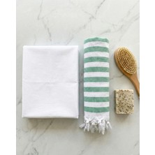 Orbit Sıvı Geçirmez Alez ve Peştemal Seti - Tek Çift Battal Boy Yatak Koruyucu Misafir ve Seyahat Bundle