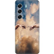 Senada Tecno Camon 40 4g Kılıf Desenli Baskılı Tpu Rubber Kapak Goddess