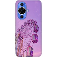 Senada Huawei Nova 12S Kılıf Desenli Baskılı Tpu Rubber Kapak Dönme Dolap