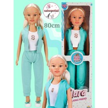 Salsepetial Büyük Boy Et Bebek 80 cm Yürüyüş Arkadaşım Clara Bebek 80 cm Oyuncak Bebek