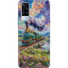 Senada Vivo Y51 Kılıf Desenli Baskılı Tpu Rubber Kapak Çuf Çuf