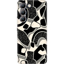 Vivo V30 Lite Kılıf Desenli Baskılı Tpu Rubber Kapak Memphis