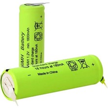 Gp 1.2 Volt 1800 Ma Düz Kafa Puntalı Şarjlı Aa Kalem 180AAH