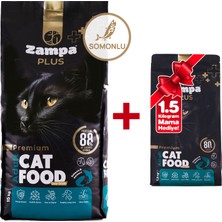 Zampa Plus Yetişkin Kediler İçin Tavuk Etli Premium Kuru Mama 15kg