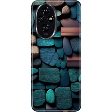 Senada Honor 200 Pro Kılıf Desenli Baskılı Tpu Rubber Kapak Dekor Taşlar