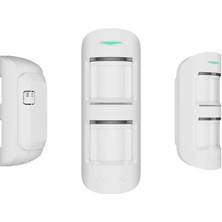 AJAX MotionProtect Anti-Maskeleme Sistemi Kablosuz Dış Mekan Hareket Dedektörü Beyaz