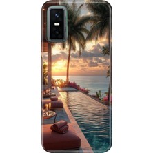 Adasena Infinix Gt 30 Pro Kılıf Desenli Baskılı Tpu Rubber Kapak Zengin Tatili