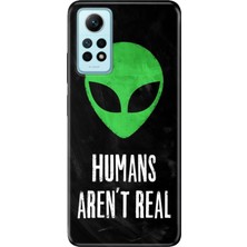 Senada Xiaomi Redmi Note 12 Pro 4g Kılıf Desenli Baskılı Tpu Rubber Kapak Humans