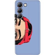 Senada Vivo V30 Lite Kılıf Desenli Baskılı Tpu Rubber Kapak Girl