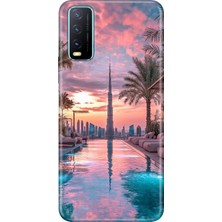 Vivo Y11S Y20 Y20S Kılıf Desenli Baskılı Tpu Rubber Kapak Luxury Dubai