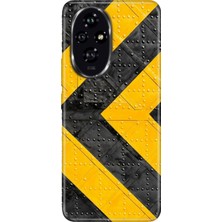 Senada Honor 200 Pro Kılıf Desenli Baskılı Tpu Rubber Kapak Çok Tehlikeli