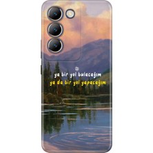 Senada Vivo V30 Lite Kılıf Desenli Baskılı Tpu Rubber Kapak Bir Yol