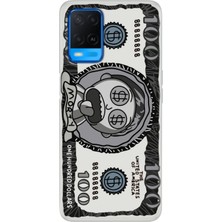 Adasena Oppo A54 4g Kılıf Desenli Baskılı Tpu Rubber Kapak 100 Usd