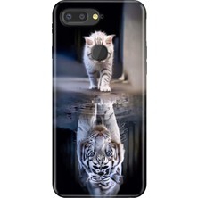 Senada General Mobile Gm 9 Pro Kılıf Desenli Baskılı Tpu Rubber Kapak Big Cat