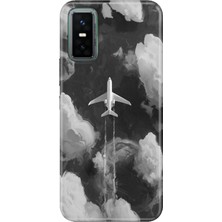 Senada Infinix Gt 30 Pro Kılıf Desenli Baskılı Tpu Rubber Kapak Bulutların Arasında