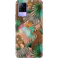 Senada Vivo V21E Kılıf Desenli Baskılı Tpu Rubber Kapak Chitta