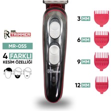 Mr.trimmer MR-055 Şarjlı Kademeli Saç Sakal Tıraş Makinesi Erkek Kişisel Bakım
