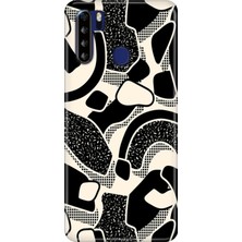 Reeder P13 Blue Max 6.49" Kılıf Desenli Baskılı Tpu Rubber Kapak Memphis