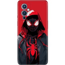 Adasena Oneplus 9 Kılıf Desenli Baskılı Tpu Rubber Kapak Retrospider