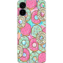 Senada Tecno Camon 19 Neo Kılıf Desenli Baskılı Tpu Rubber Kapak Donut
