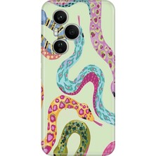 Honor 400 Pro Kılıf Desenli Baskılı Tpu Rubber Kapak Snakes