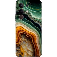 Senada Vivo Y29 Kılıf Desenli Baskılı Tpu Rubber Kapak Holly Ametist