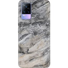 Senada Vivo V21E Kılıf Desenli Baskılı Tpu Rubber Kapak Hyde Mermer
