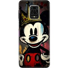 Senada Xiaomi Redmi Note 9 Pro Kılıf Desenli Baskılı Tpu Rubber Kapak King-Mickey