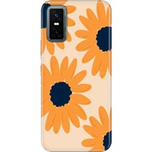 Senada Infinix Gt 30 Pro Kılıf Desenli Baskılı Tpu Rubber Kapak Flower Draw