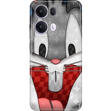 Oppo Reno 13 Pro Kılıf Desenli Baskılı Tpu Rubber Kapak Lv-Bugsbuny