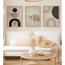 Voba Store 3 Parça Çerçeve Görünümlü Modern Mdf Tablo Seti-67