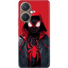 Adasena Vivo Y27 Kılıf Desenli Baskılı Tpu Rubber Kapak Retrospider
