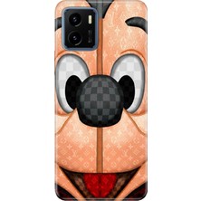 Vivo Y15S Kılıf Desenli Baskılı Tpu Rubber Kapak Lv-Mickey