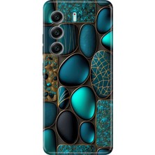 Tecno Camon 40 4g Kılıf Desenli Baskılı Tpu Rubber Kapak Marble