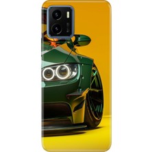 Senada Vivo Y15S Kılıf Desenli Baskılı Tpu Rubber Kapak Angel Eyes
