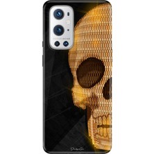 Oneplus 9 Pro Kılıf Desenli Baskılı Tpu Rubber Kapak Skull Art